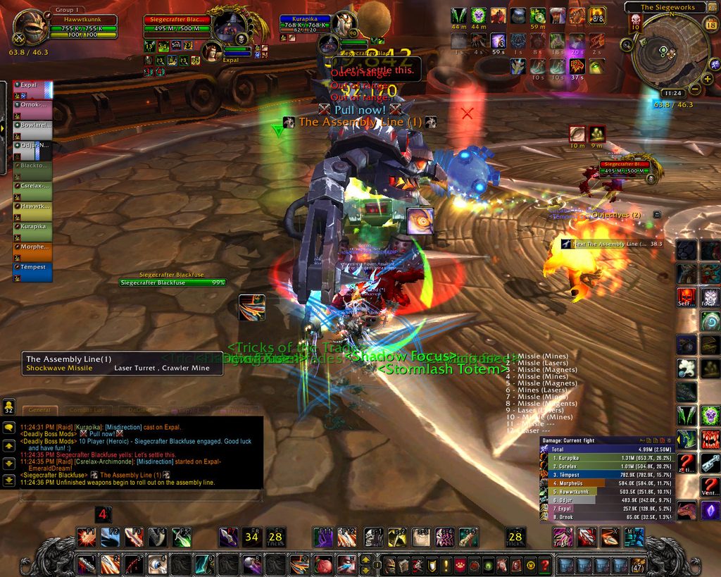 Expal, Ornok-?, Bowlarella, Odjur-Ner'zhul, Blacktopaz, Csrelax-Archimonde, Hawwtkunnk, Kurapika, Morpheus-Ravenholdt, Tempest