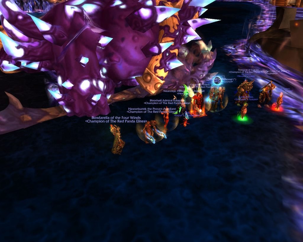 Kurapika, Morpheus-Ravenholdt, Expal, Hawwtkunnk, Tempest, Bowlarella, Pawsome-Archimonde, Neurotiqe, Odjur-Ner'zhul, Legoluscreed-BloodFurnace